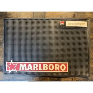 Marlboro Rubber Bar Mat 1998 Copyright Philip Morris Advertising Vintage